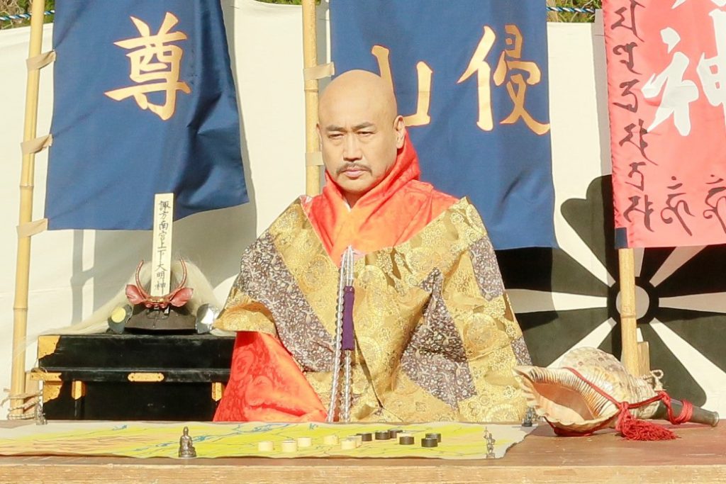 武田信玄役・武田逍遥軒役の永島敏行さん